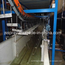 Electrostatic Powder Coating System with Conveyor